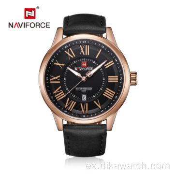 NAVIFORCE 9126 comercio exterior nuevos deportes para hombres reloj de moda estudiante personalidad reloj de cuarzo